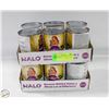 Image 1 : 12X 374G CANS HALO ADULT DOG FOOD TURKEY