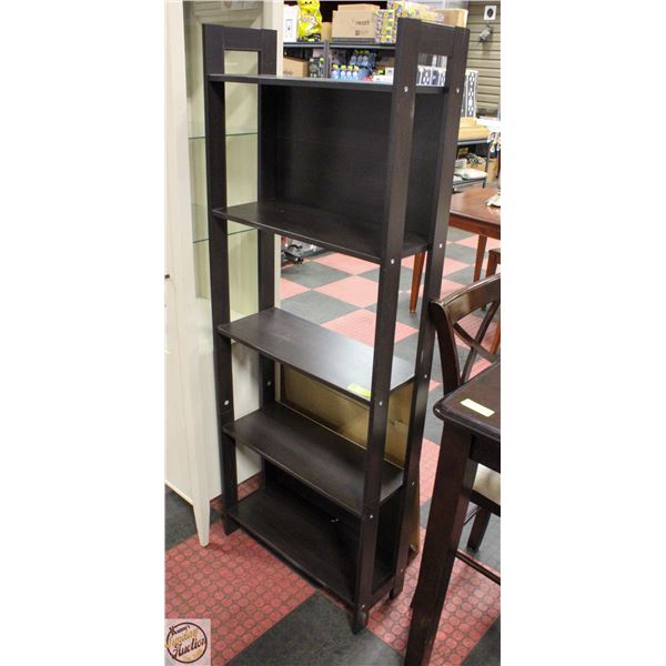 5 TIER SHELVING UNIT H-65" W-10" L-24.5"