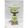 Image 1 : VINTAGE LAMP FLOWER DESIGN 21" TALL
