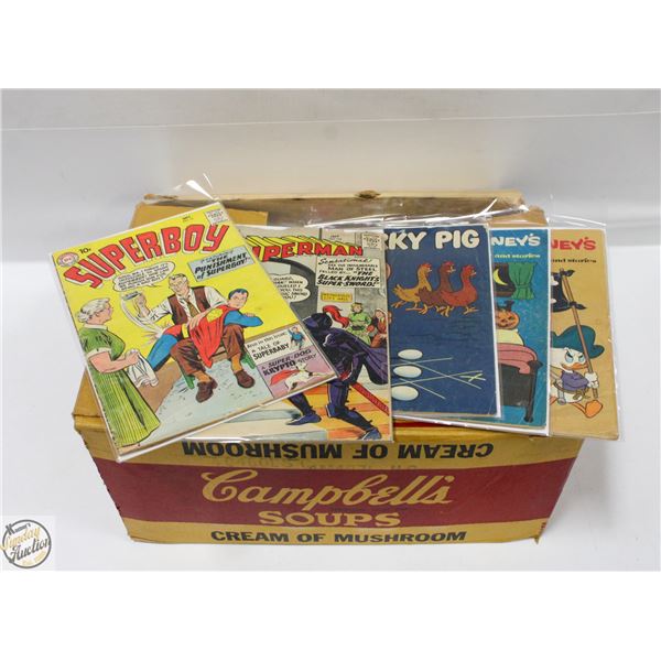 133 ESTATE COMICS 114X10 CENT & 19X15/25/30 CENT