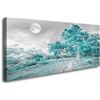 Image 1 : BRAND NEW SIMPLE LIFE GREEN MOON TREE LANDSCAPE