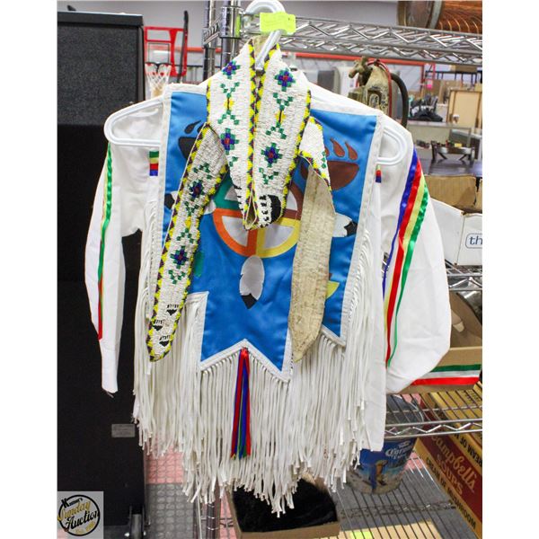 HANDMADE INDIGENOUS CEREMONIAL CLOTHING ITEMS