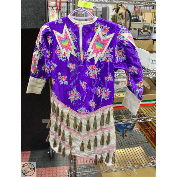 INDIGENOUS GIRLS POW WOW JINGLE DRESS