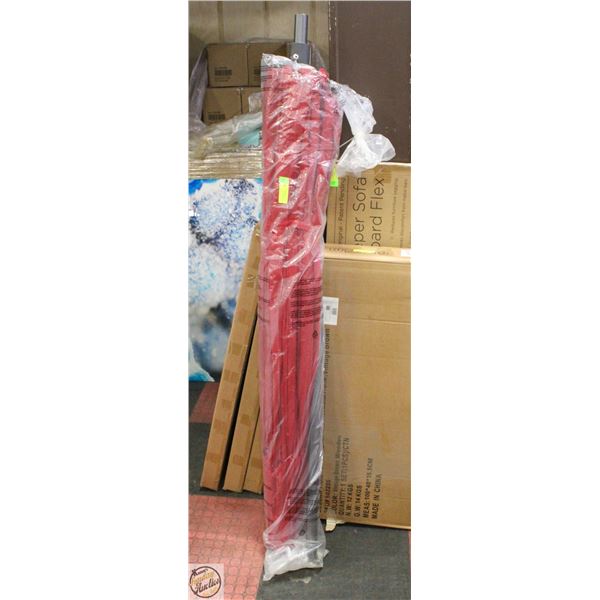 NEW 10FT LED ROUND SOLAR UMBRELLA