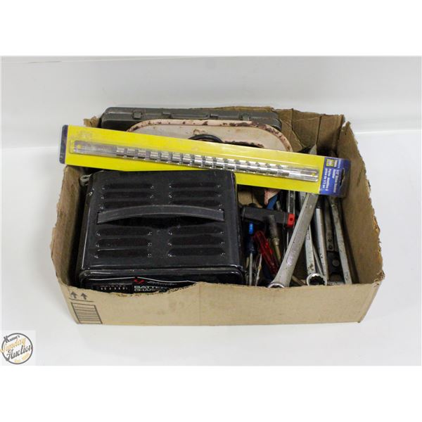 TOOLS ASSORTED BOX LOT