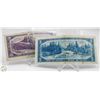 Image 2 : TRIPLE 888 SERIAL NUMBER 1954 $5 & $10 BILLS