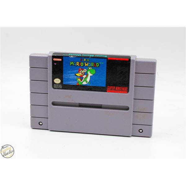 SUPER MARIO WORLD SUPER NINTENDO