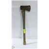 Image 1 : VINTAGE WOOD AXE AND AXE HEAD