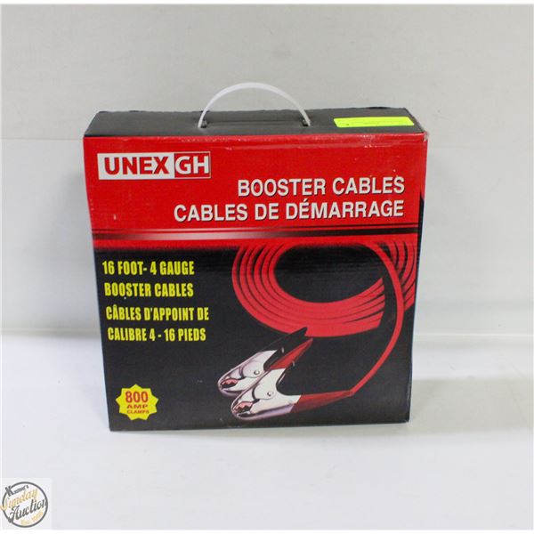 UNEX G4 BOOSTER CABLES