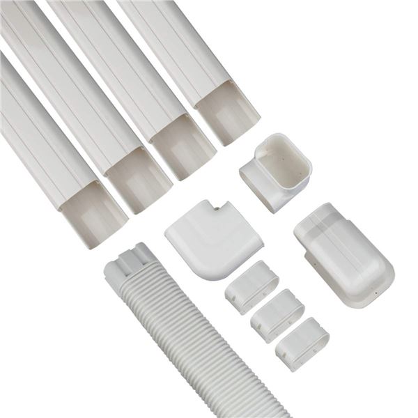 NEW W BOX DECORATIVE PVC LINE SET COVER KIT
