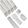 Image 1 : NEW W BOX DECORATIVE PVC LINE SET COVER KIT