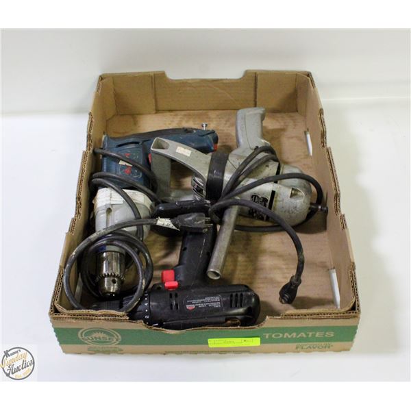 LOT OF DRILLS NOT TESTED