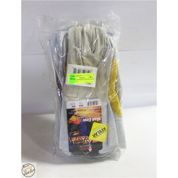 SIX PAIR OF NEW WATSON WELDING GLOVES XL