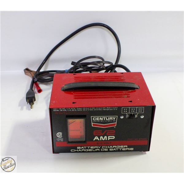 CENTURY BATTERY CHARGER 6/12V MODEL 87062C