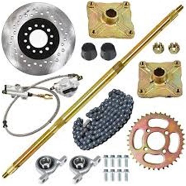 NEW W BOX GXYWADY 32 GO KART REAR AXLE KIT