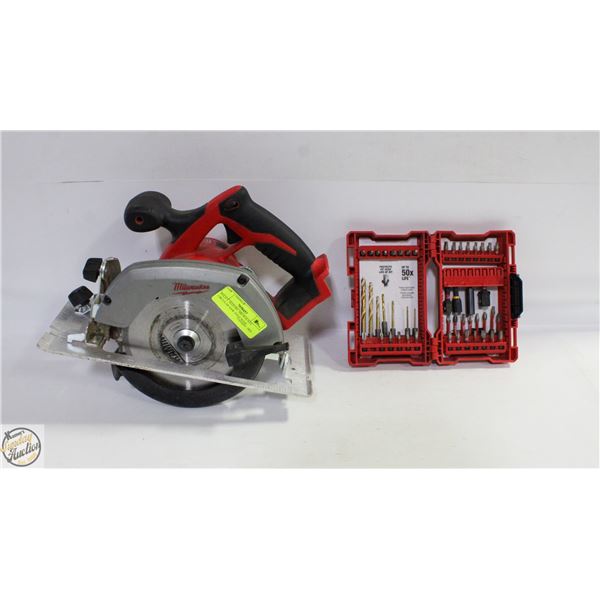 POLICE SEIZURE: MILWAUKEE CIRCULAR SAW SOLD WITH