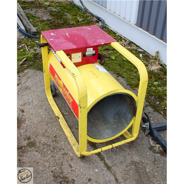 400,000 BTU PORTABLE DUO FUEL HEATER - PROPANE /