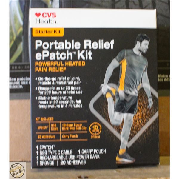 CVS HEALTH STARTER KIT PORTABLE RELIEF EPATCH KIT