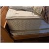 Image 2 : Queen, headboard, footboard rails mattress, boxspring, And Bedding