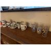 Image 1 : Vintage glasses and pottery mugs, etc.