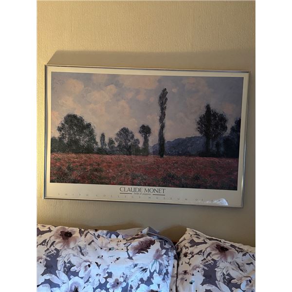 Claude Monet field of poppies artwork