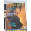 Image 3 : Lot of 4 Vintage Playboys Magazines 1989-1990