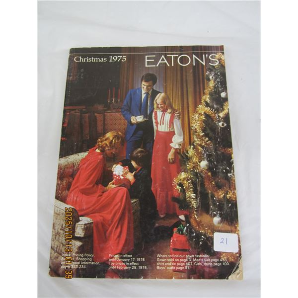 Eaton's 1975 Christmas Catalogue