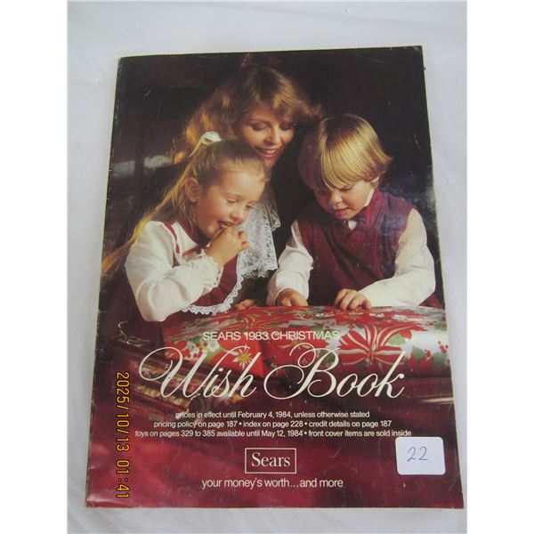 1983?Sears Christmas Wish Book Catalogue