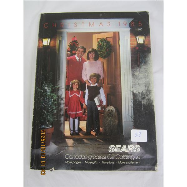 1985 Sears Christmas Wish Book Gift Catalogue