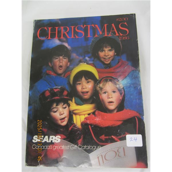 1986  Sears Canada Wish Book Christmas Catalogue