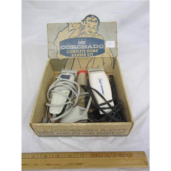 Vintage Coronado Home Barber Shop Kit