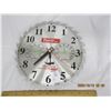 Image 1 : Vintage Peavy Mart Saw Blade Advertising Clock  in Good Condition Working