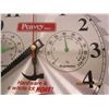 Image 3 : Vintage Peavy Mart Saw Blade Advertising Clock  in Good Condition Working