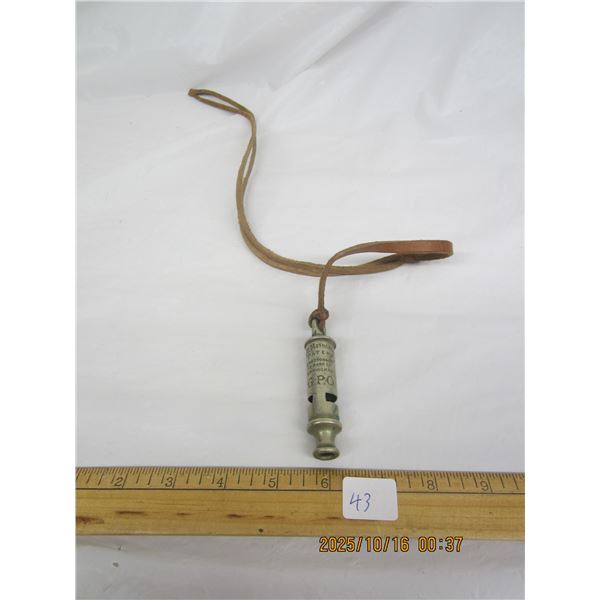 Antique British Whistle Cool Item