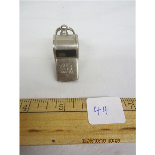 Antique Noble Metal Whistle