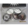 Image 4 : Package of 5 Vintage Blind Melon Pinback Buttons