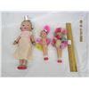 Image 2 : Lot 3 Vintage Cellulite Kewpie Dolls
