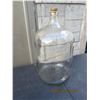 Image 2 : Antique Carboy Glass Bottle 21 inches Tall