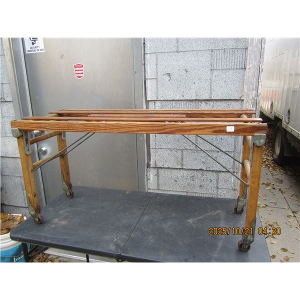 Antique Wash Tub Bench Refinished  Great Entry Way Bench 42 inches Long 16 inches Deep 22 inches Tal