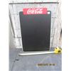 Image 1 : Vintage Coca Cola Menu Board Sign
