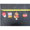 Image 1 : Lot of 4 Coca Cola Fridge Magnets