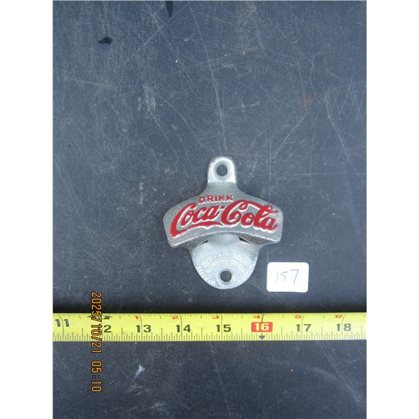 Metal Wall Mount Coca Cola Bottle Opener