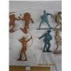 Image 3 : Lot of 1960's  Louis Marx 6 inch Cowboy and Indians Figures