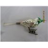 Image 4 : 2 Antique Clip On Glass Birds Christmas Decorations with Tails