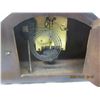 Image 5 : Antique Savoy Walnut Mantle Clock Works No Key has Pendulum