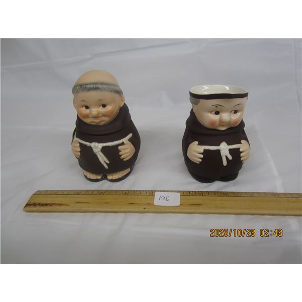 1950's Goebel Frair Tuck Cream and Sugar No Chips or Cracks