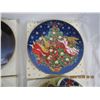 Image 4 : Lot of 6 Christmas Collectors Plates with the Original Boxes