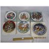 Image 1 : Lot of 6 Christmas Collectors Plates with Original Boxes
