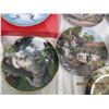 Image 4 : Lot of 10 Collectors Plates 2 Christmas , 3 Kittens ,Cottages