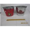 Image 1 : 2 Vintage Beer Buckets Ottawa Senators and Sleeman's